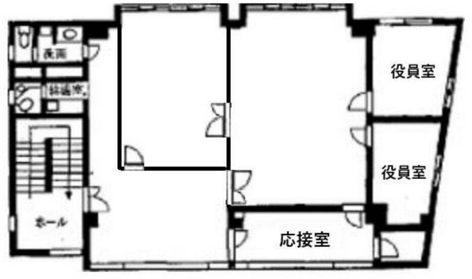 麻布エリア　居抜きオフィス