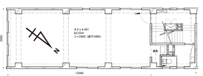 三越前エリア 居抜きオフィス