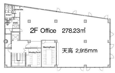 千駄ヶ谷エリアセットアップオフィス-2階