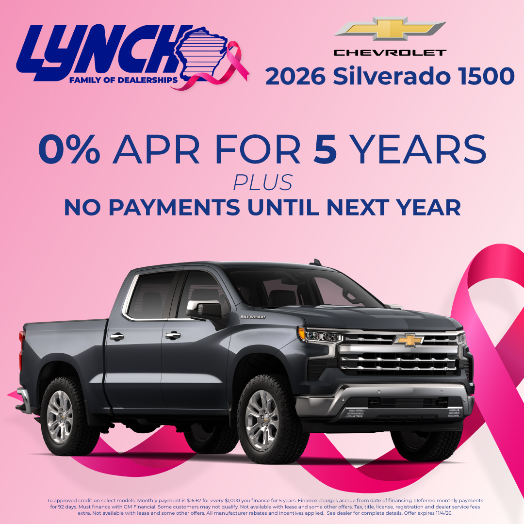 0% APR on the 2026 Chevrolet Silverado 1500