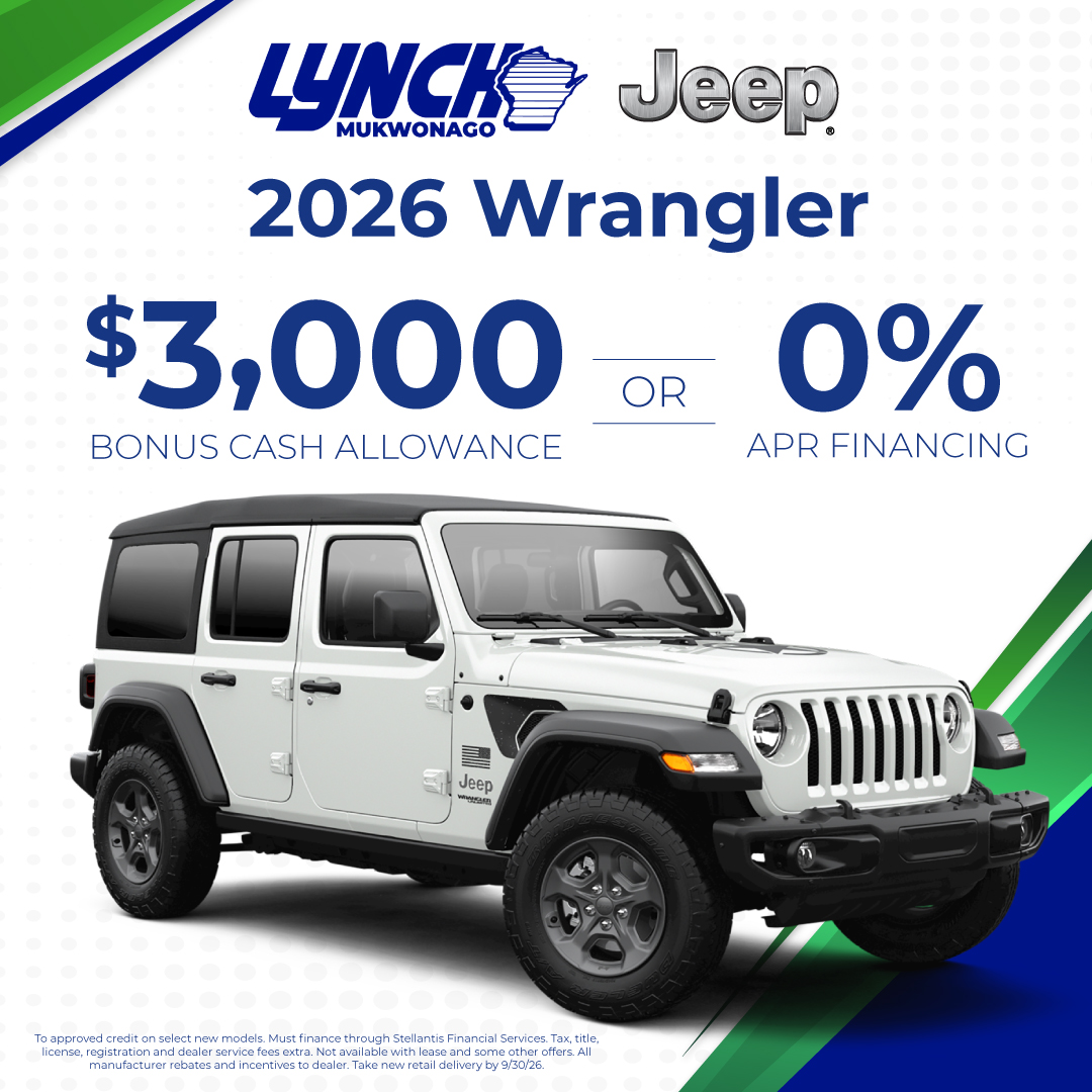 0% APR on the 2026 Jeep Wrangler