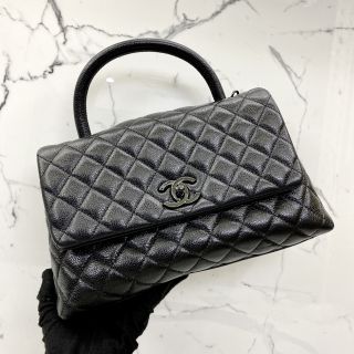 Chanel Bag Caviar Skin No.30 2Way Coco Handle