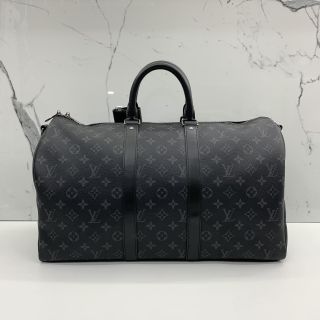 Keepall Bandouliere in Eclipse Monogram