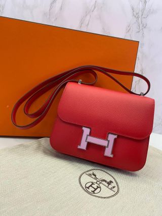 Hermes Bag Other Constance III in Epsom Veau leather, S Stamp