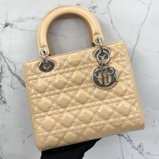 Lady Dior Medium in Patent