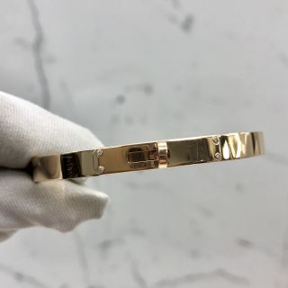 KELLY BANGLE 750 23G DIAMOND 4P