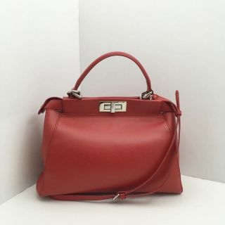 Fendi Peekaboo Monster Red Bag