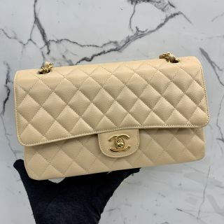 No.31 Classic Double Flap in Caviar Skin