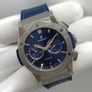 541.NX.7170.LR CHRONOGRAPH TITANIUM BLUE FULLSET