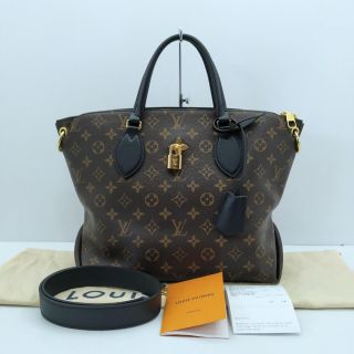 Louis Vuitton Monogram Flower Zip Tote MM Bag