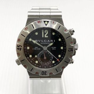 Bulgari SCUBA GMT 3 TIME ZONE