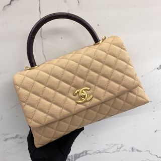 Chanel Bag Caviar Skin No.29 Medium Coco Handle 2Way Bag