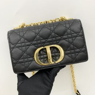 Dior Caro Small Cannage Chain Bag