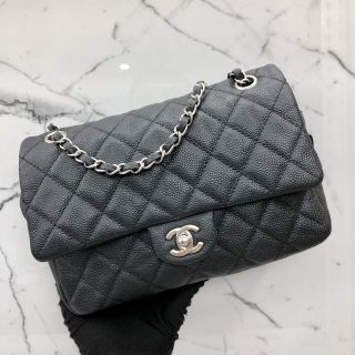 Chanel No. 20 Matelassé Flap in Caviar Skin