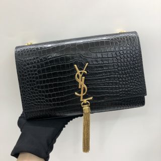 TASSEL CROCODILE EMBOSS SHOULDER