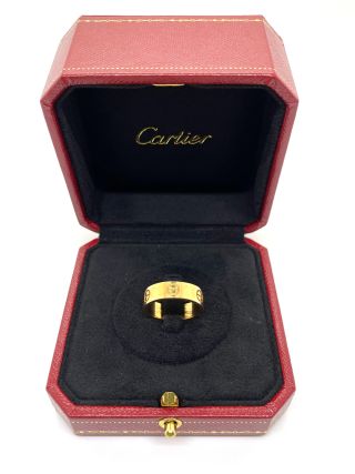 Cartier Love Ring #52 5.9g