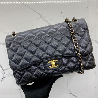 Chanel Bag No.16 Caviar Skin Jumbo 30 W Card