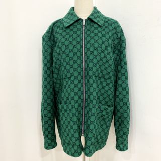 GG WOOL FLANNEL PADDED OVERSHIRT