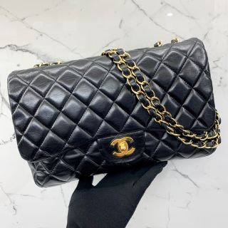 Chanel Bag Lambskin 30CM Single Flap No.12 With Card