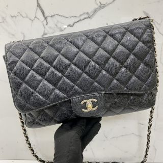 Chanel No.13 Single Flap in Caviar Skin