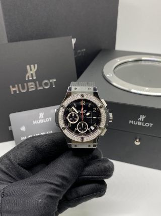 Hublot Big Bang Chronograph Steel Diamonds 41mm