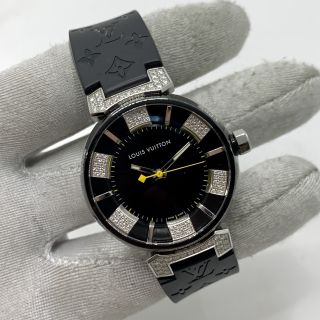 Q131Q TAMBOUR IN BLACK, DIAMOND MM