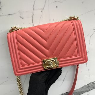 Chanel No.27 Medium Chevron in Lambskin