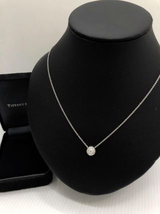 Tiffany Pt950 Diamond CIRCLET Necklace