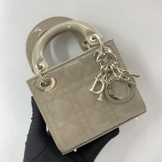 Micro Patent Lady Dior