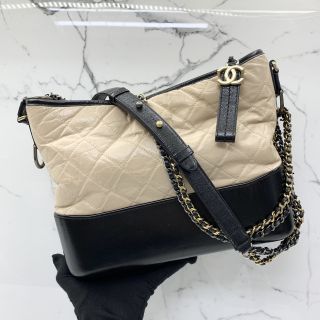 Chanel Bag Calf Gabrielle Medium No.25 WCard