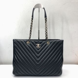 Chanel No.23 Chevron Chain Tote