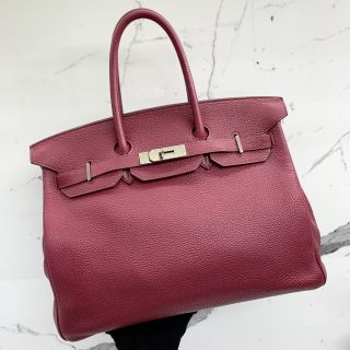 Hermes Birkin 35 in Clemence, N Stamp