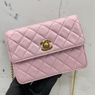 Chanel No.2 Mini Chain Flap in Lambskin