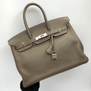 Hermes Bag Birkin 35 in Clemence Leather, N Stamp