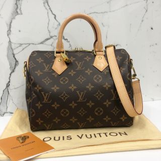 Louis Vuitton Speedy Bandouliere 25 Bag (with initials), Monogram Canvas