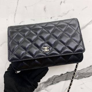 Chanel No. 31 Wallet on Chain Bag in Caviar Skin