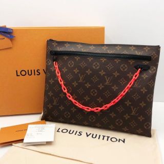 LOUIS VUITTON MONOGRAM POCHETTE A4 CLUTH BAG