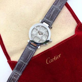 Cartier Pasha Grid Diamond 32mm