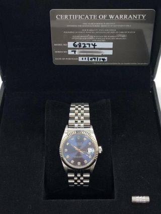 Rolex Datejust, T Stamp