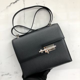 Hermes Bag Other Verrou 21 Black Epsom, A Stamp