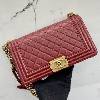 Chanel No.19 Boy in Red Lambskin