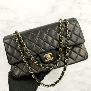 Chanel Bag Lambskin No.7 Matelasse 25 Medium W Flap