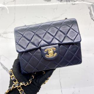 Chanel Bag Lambskin No.0 Mini Matelasse in Navy 20