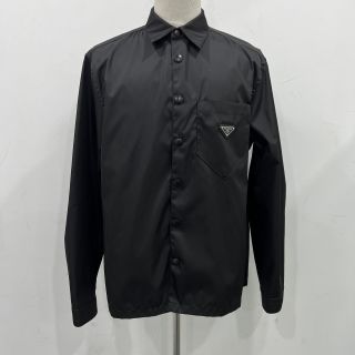 RE-NYLON SHIRT 2021 BLACK LONG SLEEVE