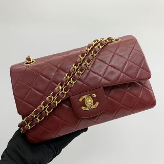 Chanel Bag Lambskin No.5 Red WFlap No Card