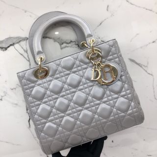 Grey Medium Lady Dior