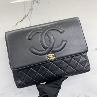 Chanel No.2 Matelassé Chain Shoulder in Lambskin