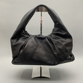 BOTTEGA VENETA BAG SHOULDER HOBO BLACK