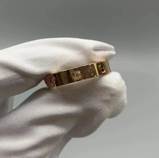 CARTIER FINE JEWELRY RING MINI LOVE DIAMOND 58 PG