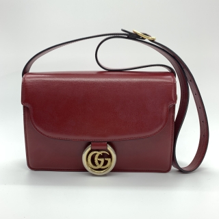 GUCCI BAG GG 589474 SHOULDER RED